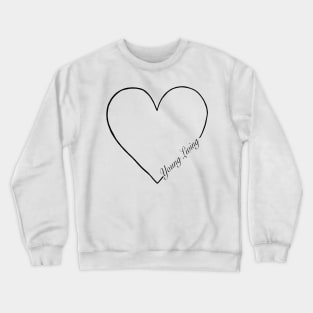 I heart young living Crewneck Sweatshirt